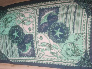 Paréo  thème  marin