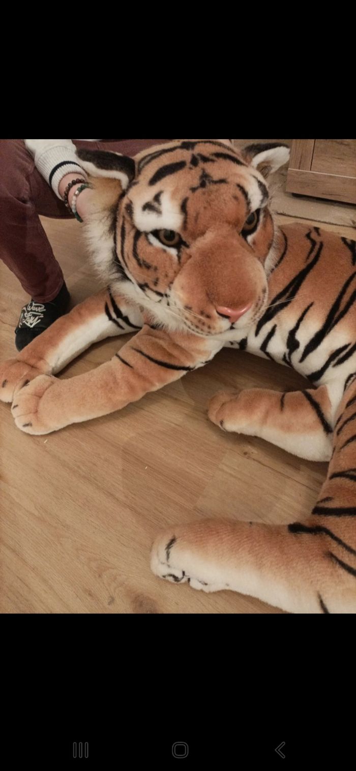 2 grosse peluche tigre - photo numéro 2