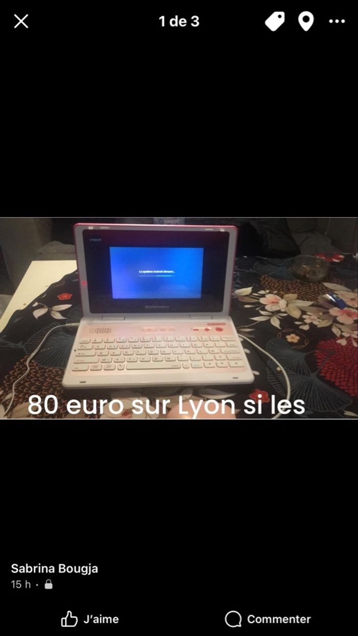Je vend catfan ordinateur Enfans