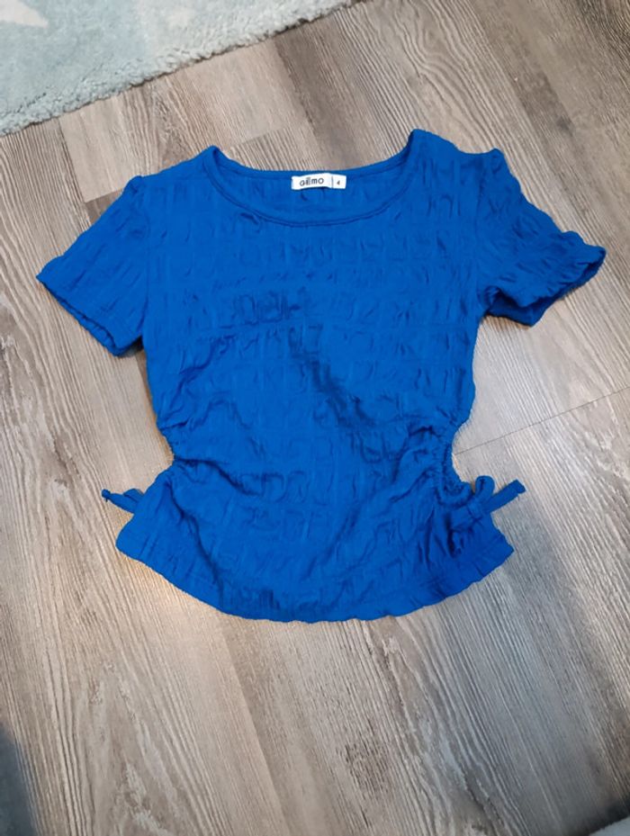 T-shirt fille gemo taille 4 ans