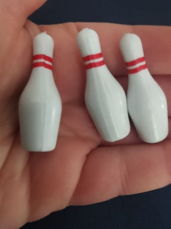 Mini bowling lot de 3 mini quilles