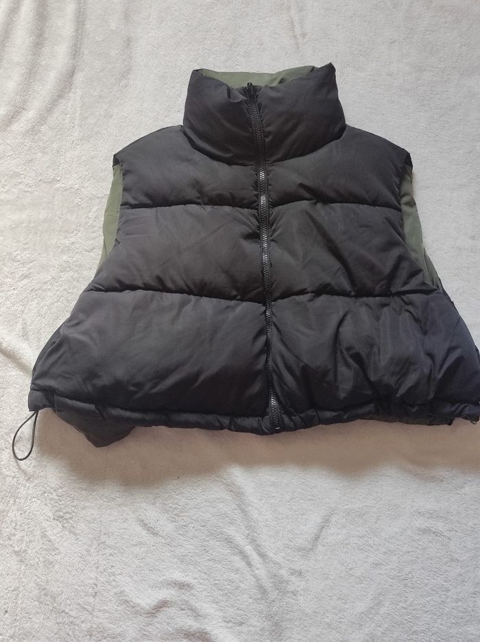 Doudoune sans manches réversible taille unique - photo numéro 2