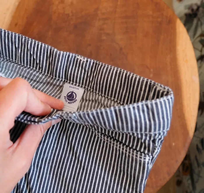 Jean rayé - Petit bateau - photo numéro 3