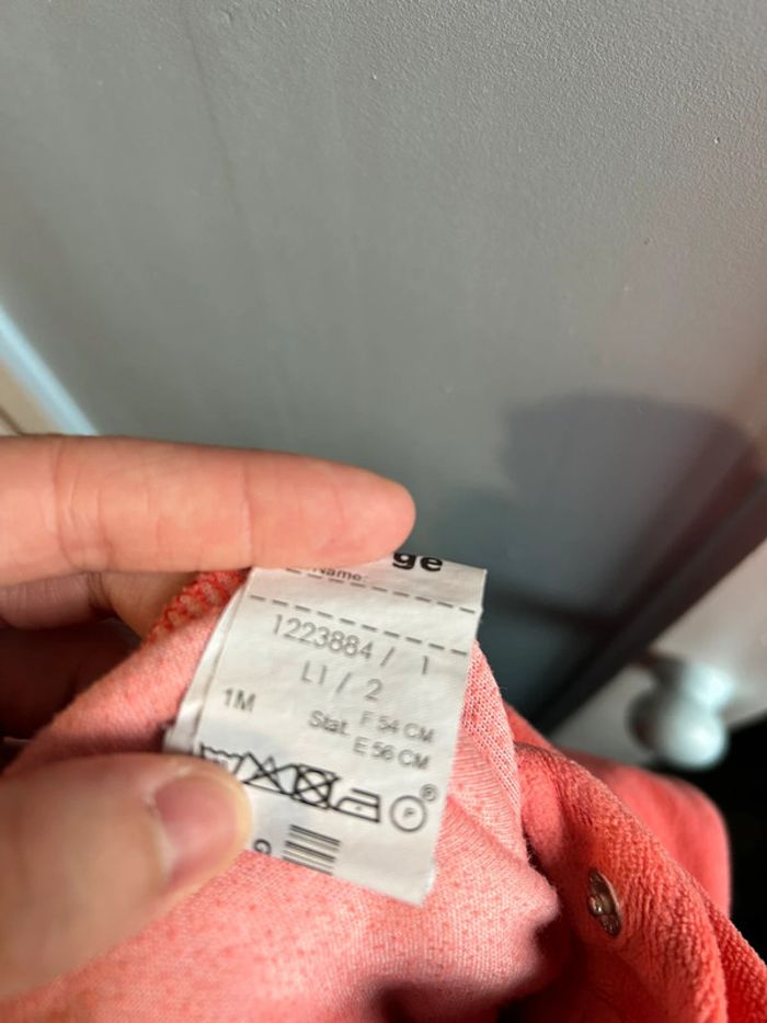 Pyjama corail , 1 mois sucre d’orge - photo numéro 5