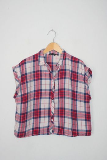 Chemise courte New Look taille 18 (env.46)