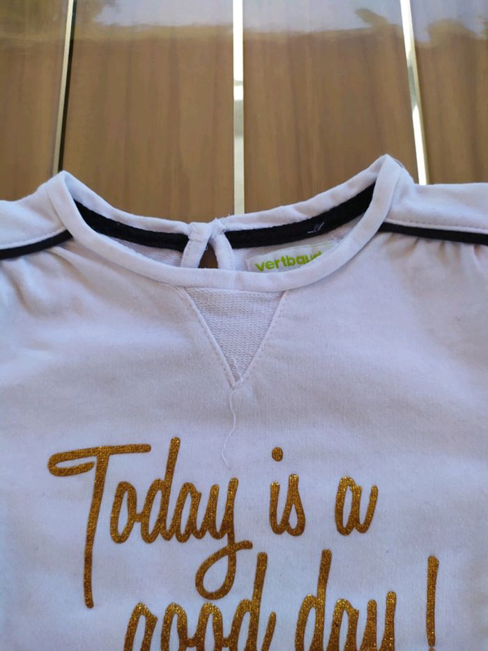 💫sweat court Vertbaudet 💫 - photo numéro 4