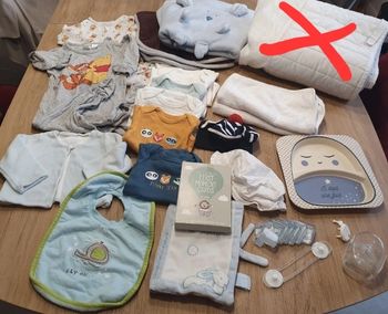 Lot d'articles bébé 