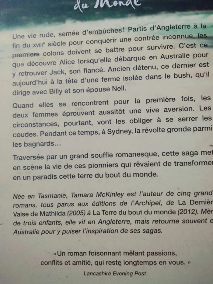Tamara McKinley 🔹 Les pionniers du bout du monde - photo numéro 3