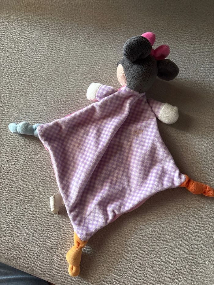 Disney doudou minnie souris plat losange radis arrosoir rose violet - photo numéro 2