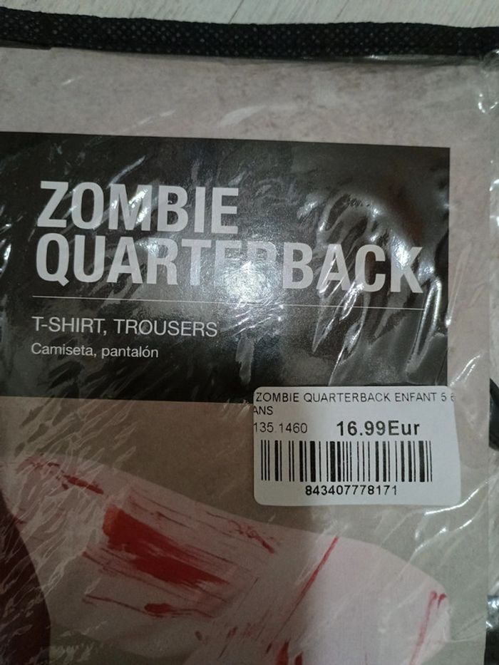 Déguisement zombie halloween - photo numéro 3