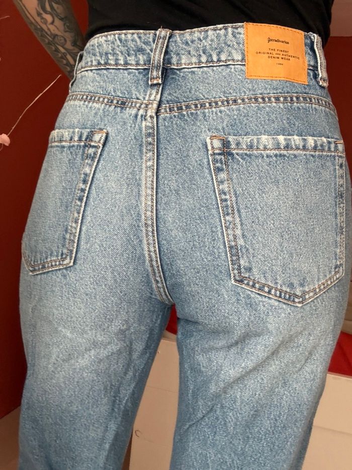 Jean troué stradivarius - photo numéro 7