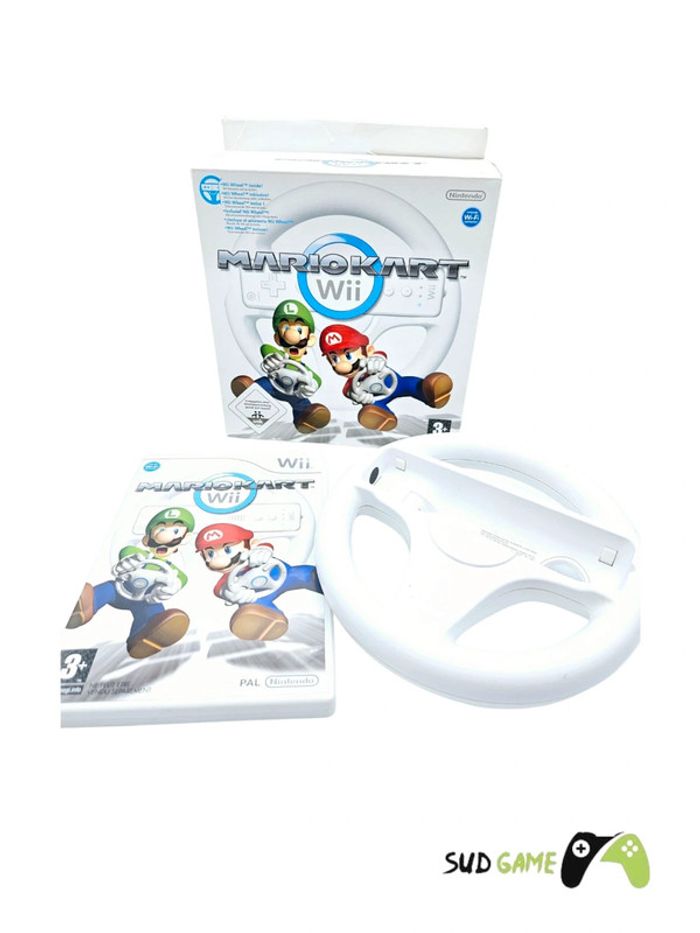 Nintendo Wii # Coffret Mario Kart # Jeu et volant