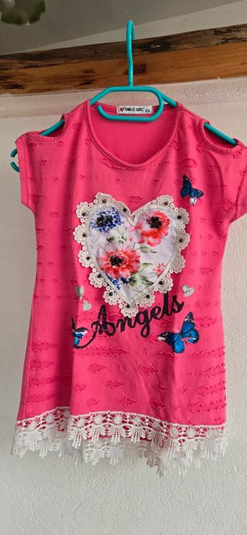 Tshirt Smile Girl 12 ans