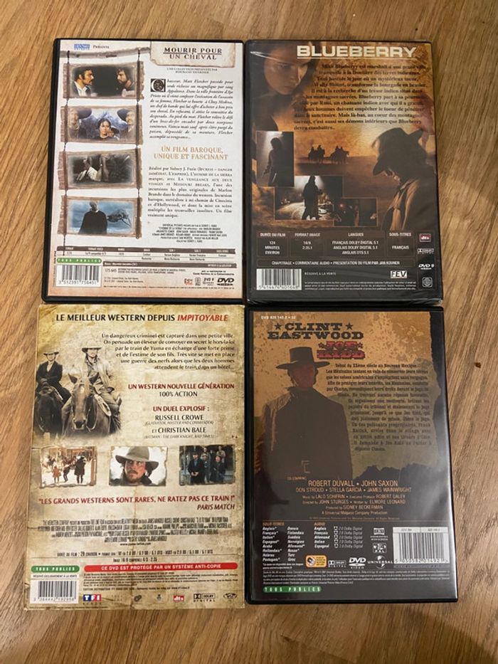 Lot de 4 DVD thème Western - photo numéro 2