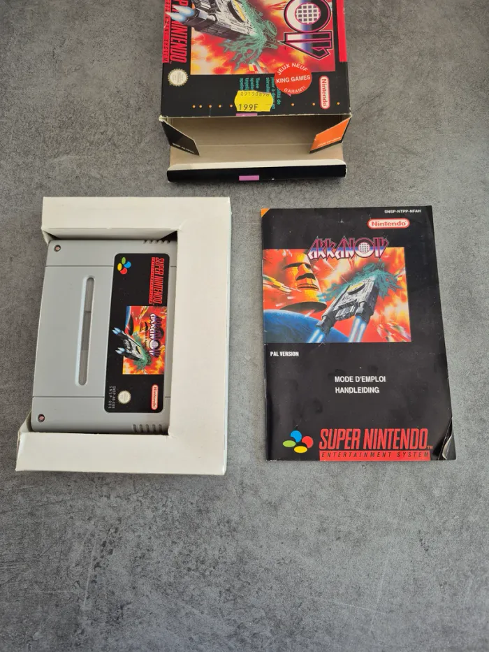 Jeu Arkanoid FAH Super Nintendo - SNES - Pal FAH Complet Super état - photo numéro 7