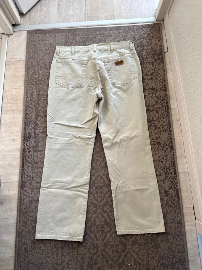 Jean beige Wrangler – W36 L30 – Bon état - photo numéro 9