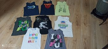 Lot de 8 débardeurs 10 ans