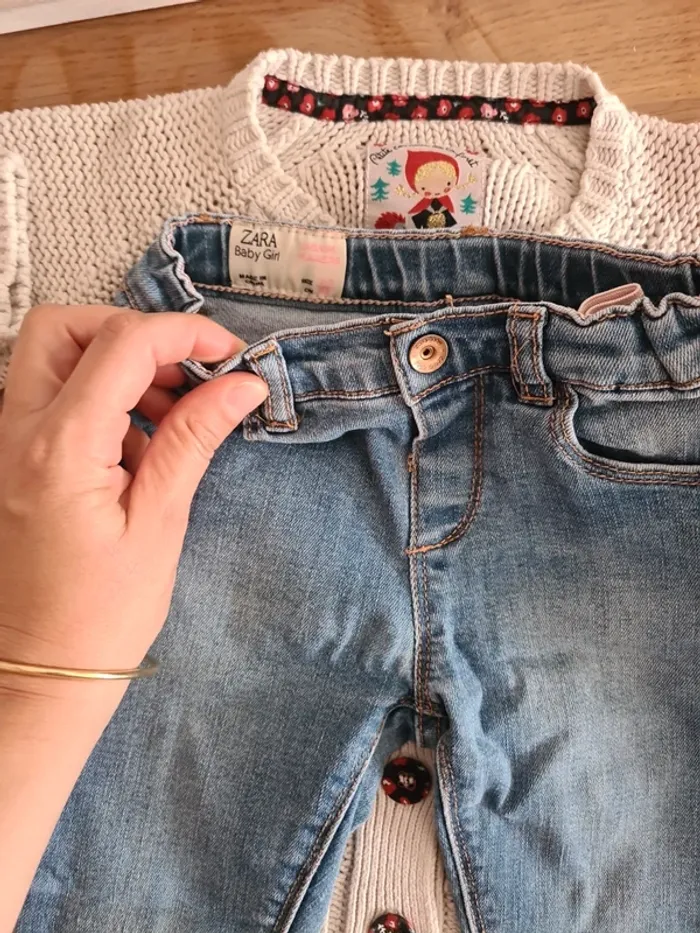 Ensemble gilet et jean 3ans - photo numéro 3