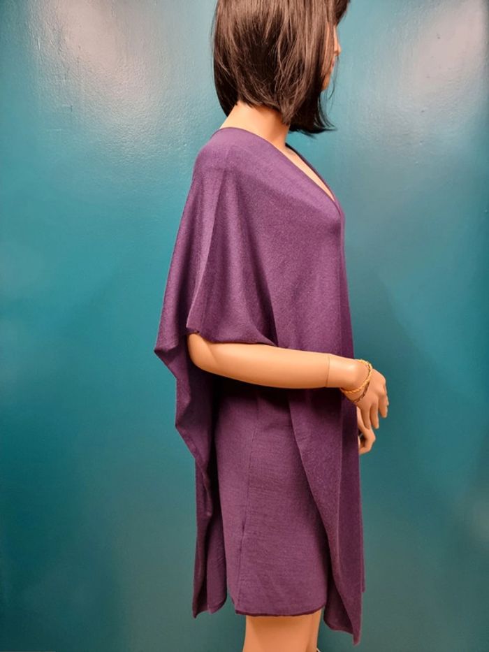 Stefanel robe multiples violet * taille L * - photo numéro 6