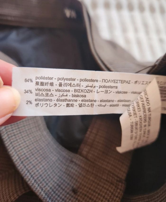 Short Zara Prince de Galles – Taille 40 – chic automne/hiver - photo numéro 7