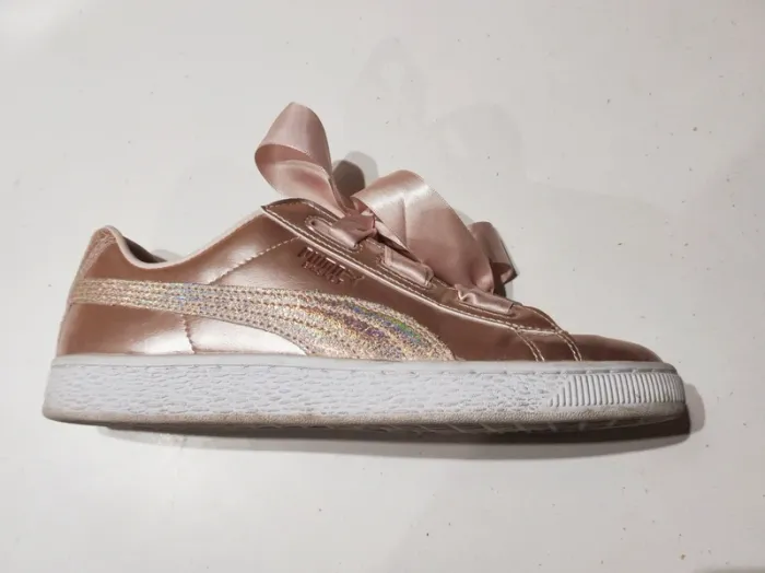 Sneaker Puma rose gold lacets satinée - 38 - très bon état - photo numéro 12
