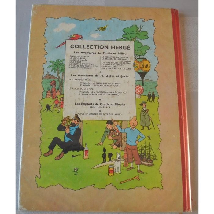 Tintin Objectif Lune B12 1955 - photo numéro 2
