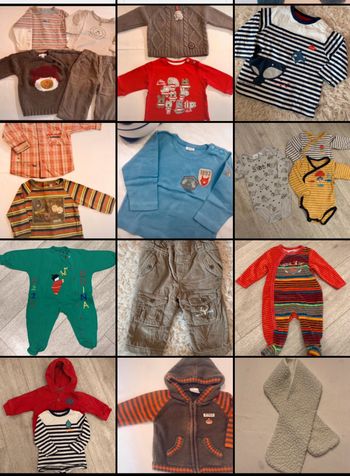 Lot garçon 6 mois hiver