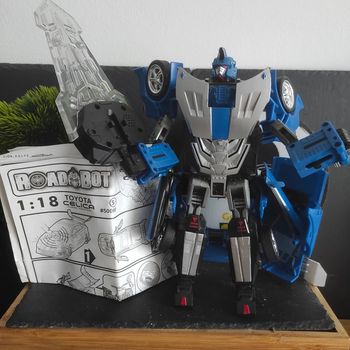 Toyota Celica Roadbot Robot Transformable Action Figure #geektradepowerrangers