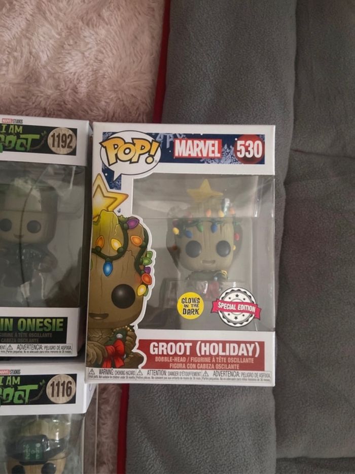 Lot Funko pop Groot - photo numéro 2