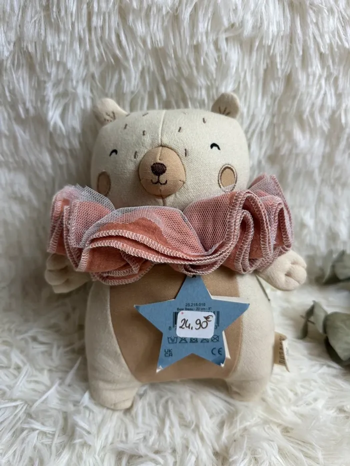 Peluche / poupée ours Picca Loulou - photo numéro 2