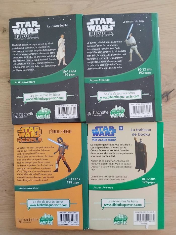 Bibliothèque verte  star wars - photo numéro 2