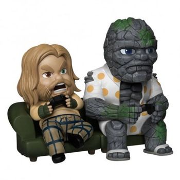 Bro Thor & Korg Game Time figurine Avengers : Endgame Mini Egg Attack