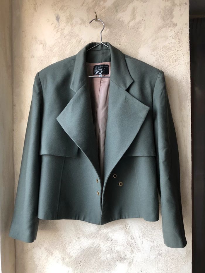 Veste blazer kaki vintage 40/42