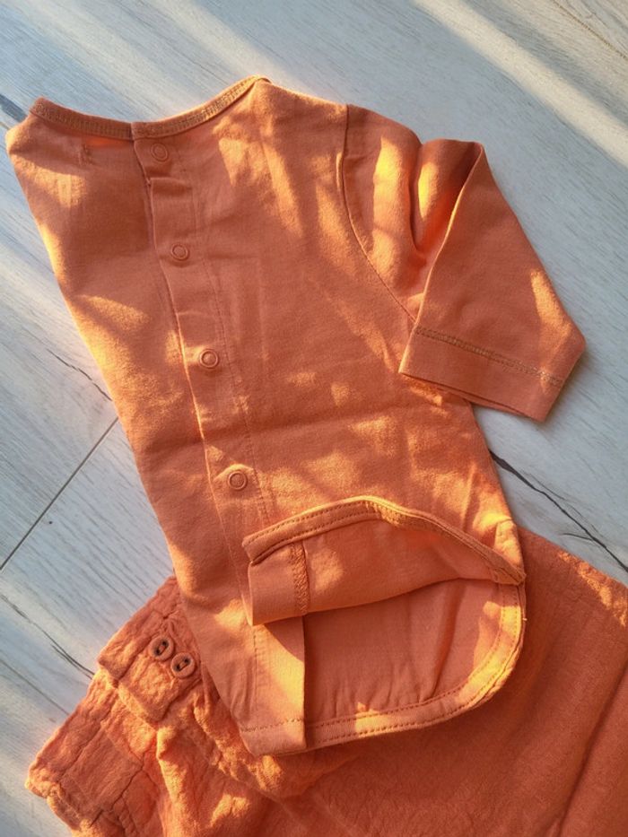 Superbe lot de 4 articles kiabi 3mois fille - photo numéro 7