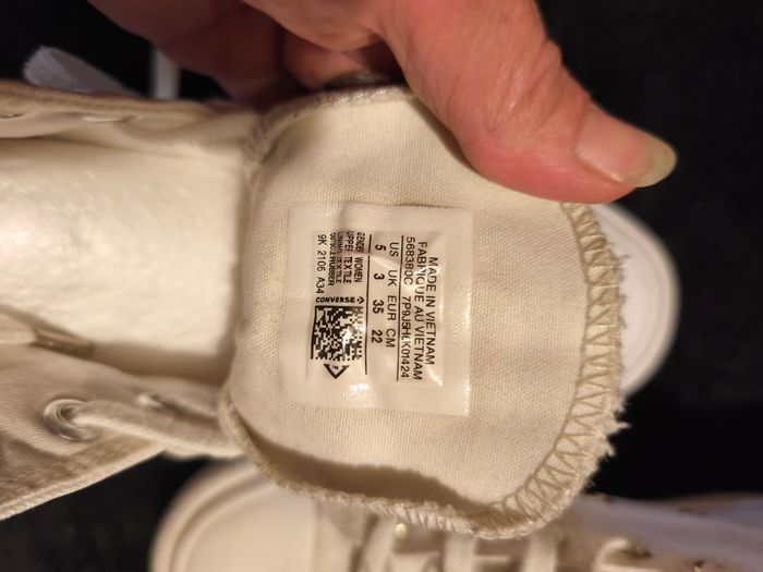 Basket converse All star compensées - photo numéro 5