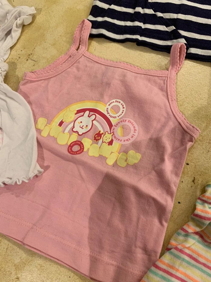Lot ensemble vêtements bébé fille 6 mois été - photo numéro 7