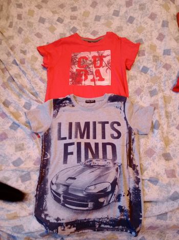 Lot de t-shirts garçon 12 ans c15