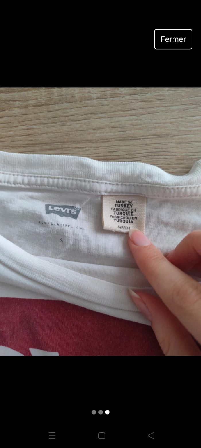 T shirt Levi's - photo numéro 3