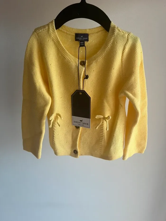 Gilet Sergent major jaune - photo numéro 3