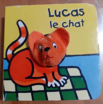 Livre marionnette chat