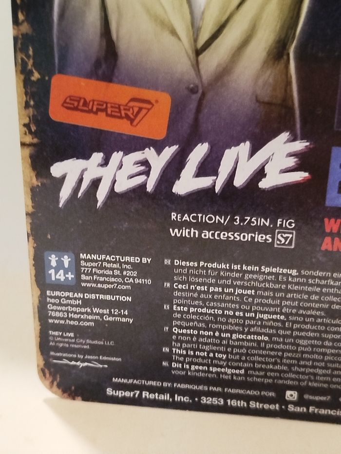 Figurine ReAction They live - Male ghoul glow - photo numéro 8