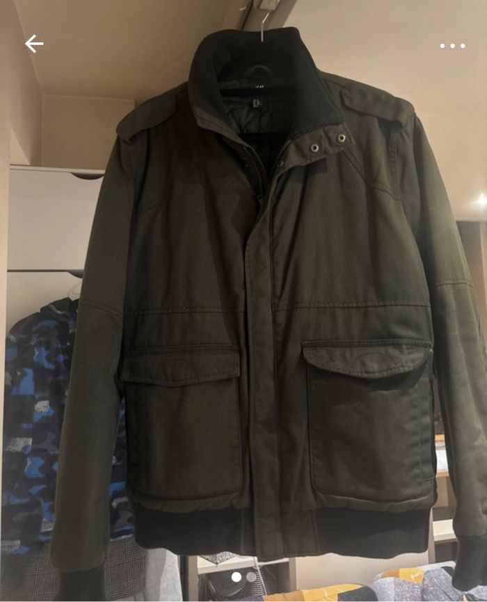 Veste courte vert H&M 52