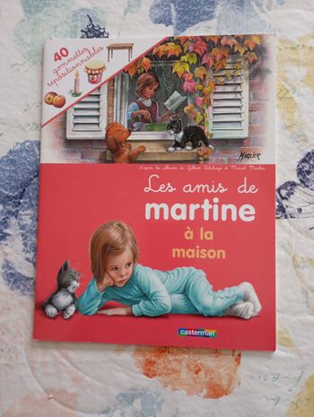Livre d'activité les amis de Martine à la maison Casterman neuf