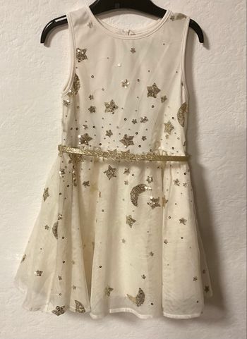 Robe tulle étoilé  5 ans