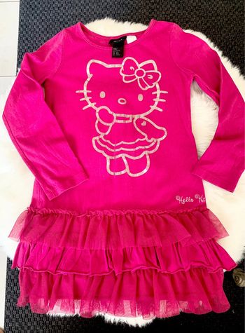 Robe en coton Hello kitty en taille 4/6ans