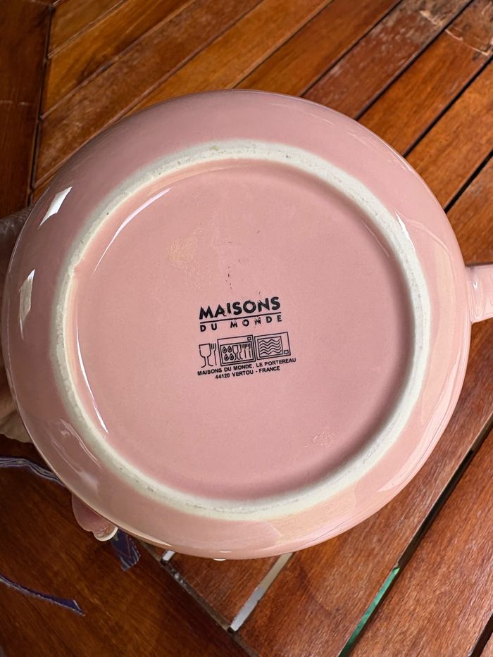 Théière rose Maison du monde - photo numéro 3
