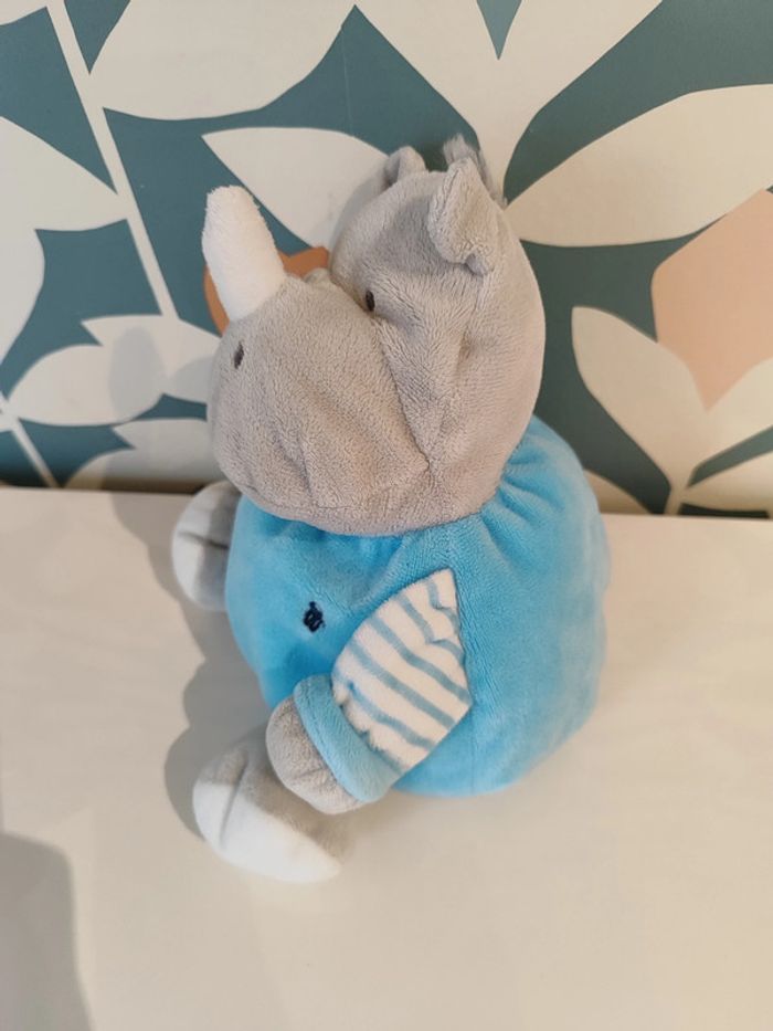 Doudou rhinocéros obaibi - photo numéro 3