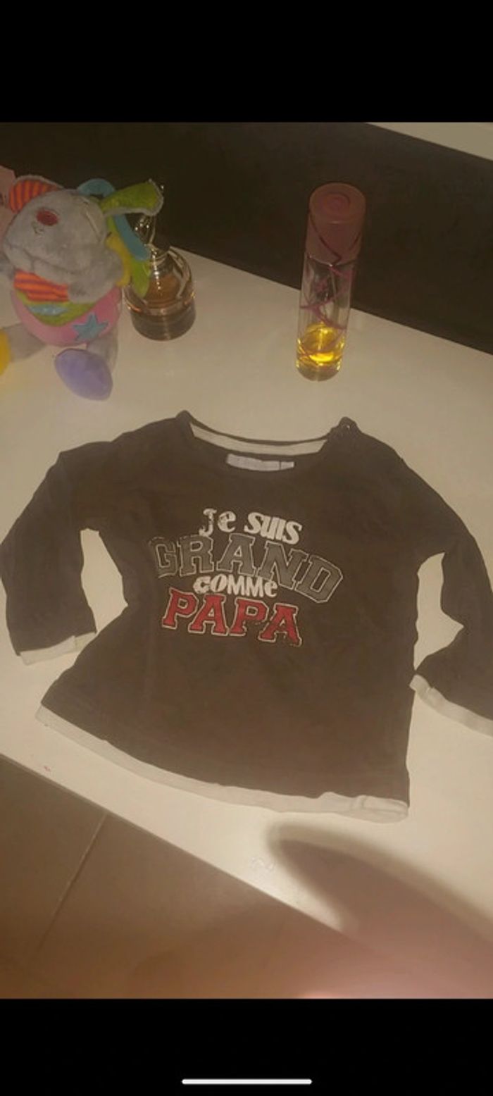 Pull sweat haut manches longues 12 mois 1 ans - photo numéro 3