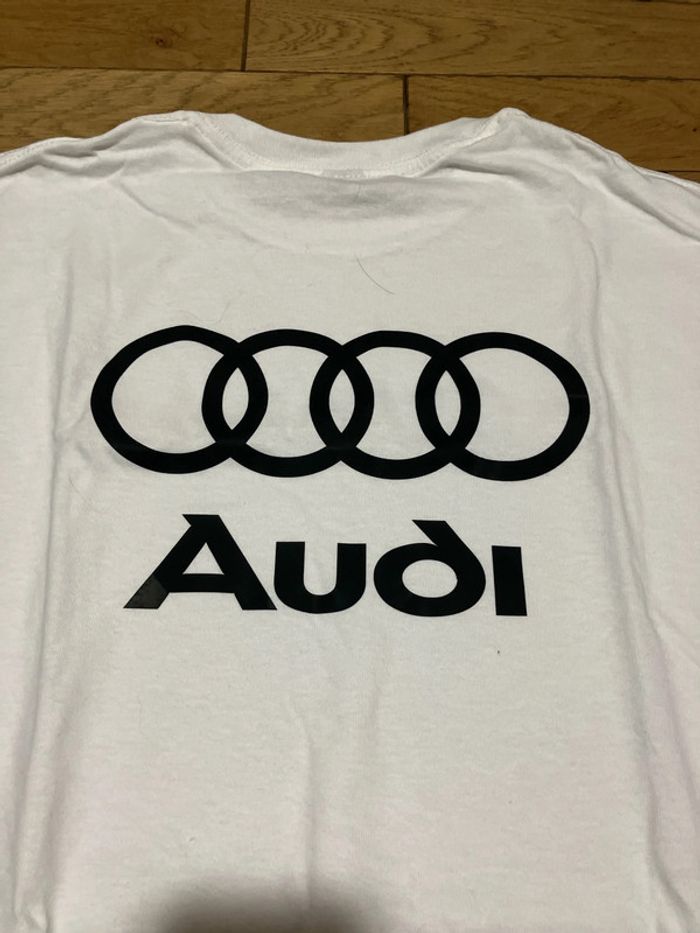 T shirt Audi taille M blanc - photo numéro 2