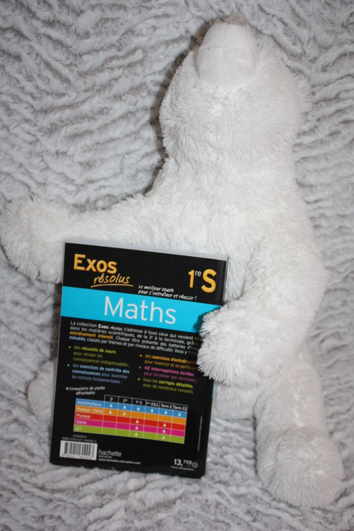 Maths première S hachette annales - photo numéro 3